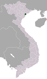 Provincial location in Vietnam