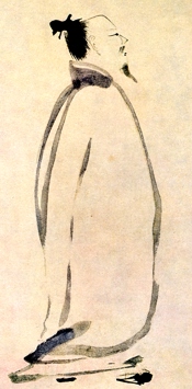 لي باي يتمشى, بريشة ليانگ كاي (1140–1210)