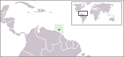 موقع ترينيداد وتوباگو