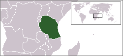 موقع تنزانيا