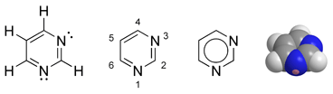 Pyrimidine chemical structure.png