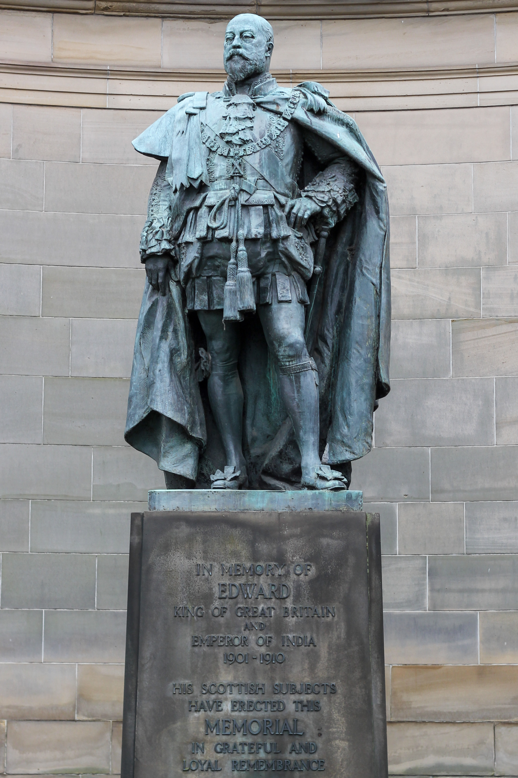تمثال الملك إدوارد السابع في حدائق الملكة ڤكتوريا، ملبورن