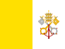 Flag of the Papal States, 1825-1849, 1849-1870