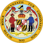 Seal of Maryland (reverse).svg