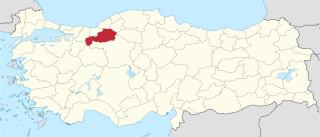 موقع محافظة بولو، تركيا في تركيا