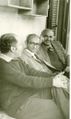 يوسف درويش (أقصى اليسار) مع أحمد نبيل الهلالى ومنعم شتلة 1978.