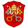 Coat of arms of the Vatican and Archbishop of Manila