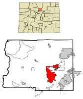 Location in Boulder County and the State of Colorado