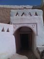مدخل أسوار مدينة غدامس القديمة.