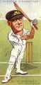 Australian cricketer Warren Bardsley (Player's Cigarettes)