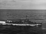 USS Allen M. Sumner (DD-692) underway in the Atlantic Ocean on 26 March 1944 (NH 86272).jpg