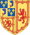 Royal arms of Mary as Queen of Scots and Dauphine of France