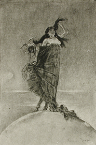 Woman & Madness Rule the World (ca. 1887-93) heliogravure (24.2 x 16.3 cm) Los Angeles County Museum of Art