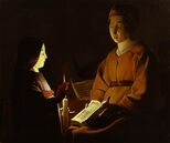 The education of the Virgin, c. 1650, The Frick Collection