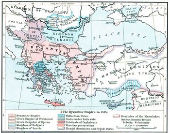 الامبراطورية البيزنطية ح. 1265