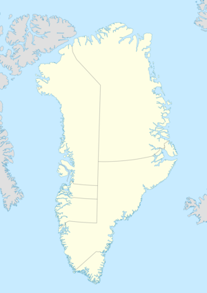 أقدم وأكبر فوهة أحدثها نيزك تم إكتشافها فى جرينلاند is located in Greenland