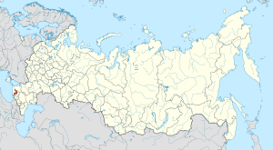 Map of Russia - Adygea (Crimea disputed).svg