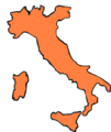 خريطة المملكة الايطالية عام 1870
