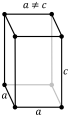 Tetragonal crystal structure for 981 wikipedium