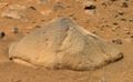 "Adirondack" rock on Mars – viewed by the Spirit Rover.
