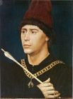 Portrait of Antoine, bastard of Burgundy, c 1460