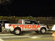 The Toyota Tundra that pulled the Endeavor