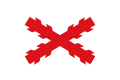 Traditionalist flag or Borgoña's flag. Spanish Empire.