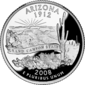 عملة ربع دولار Arizona