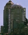 Facade influences of Qajar era architecture on modern high rise buildings.