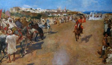 فانتازيا عربية لثيو فان ريسلبيرغ (1884).