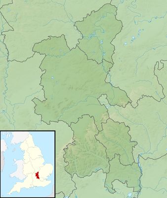 Location map United Kingdom Buckinghamshire