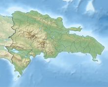 Location map/data/Dominican Republic/شرح is located in جمهورية الدومنيكان