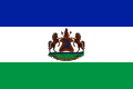 Royal Standard of Lesotho from October 4, 2006.