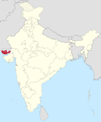Kutch in India (1951).svg