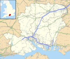 أندوڤر is located in Hampshire