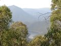 Talbingo Dam, a part of the Snowy Mountains Scheme.