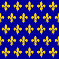 Flag of France under the Capetian dynasty since the twelfth century