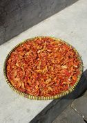 Sundried chilli at Imogiri, Yogyakarta, Indonesia