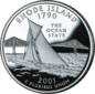 عملة ربع دولار Rhode Island