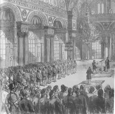 London news c1877 - scanned constantinopole(1996)-Opening of the first parlement.png