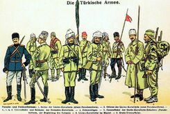Parade and field uniforms, 1914