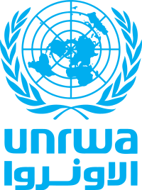 United Nations Relief and Works Agency for Palestine Refugees in the Near East Logo.svg