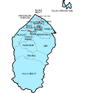 Map of Besut District, Terengganu.svg