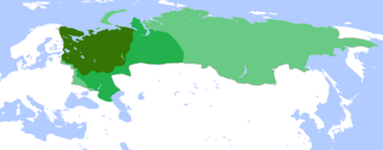 Territory of Russia in      1500,      1600 and      1689