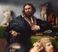 Lorenzo Lotto, Portrait of Andrea Odoni, 1527