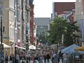 Shopping street in Rostock