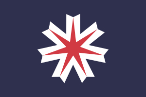 Flag of Hokkaido Prefecture.svg