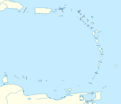 Location map Lesser Antilles