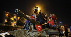 من محاولة الانقلاب التركية 2015