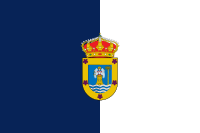 Flag of La Palma with CoA.svg